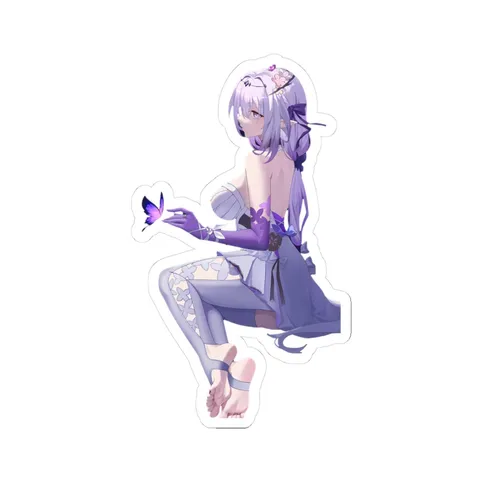 Castorice Purple Butterfly sticker