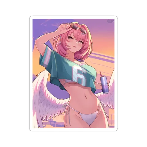 Remielle Cover Pose Grand Theft Auto VI sticker