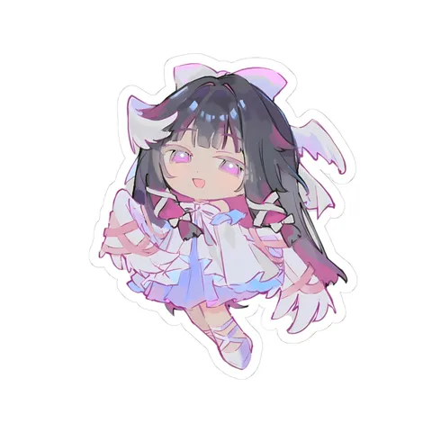 Columbina Chibi Frilled Dress sticker
