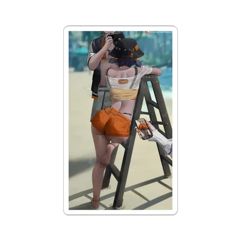 Belle Vivian Banshee Beach Photo sticker