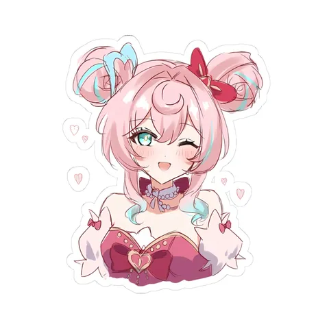 Hyacine Magical Girl Outfit sticker