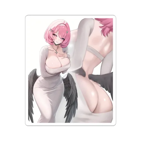 Remielle Dan White Dress — Sticker sticker