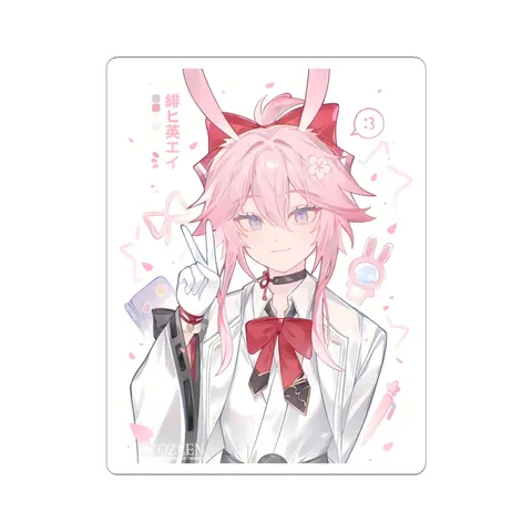 Evanescia Peace Sign sticker