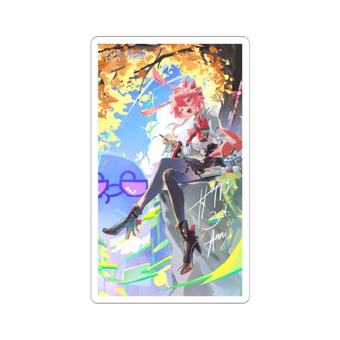 Evanescia sticker