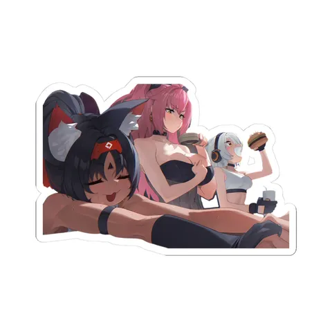Nekomata Nicole Demara Anby Demara sticker