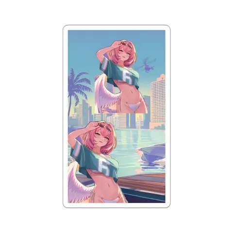 Remielle Cover Pose Grand Theft Auto VI sticker
