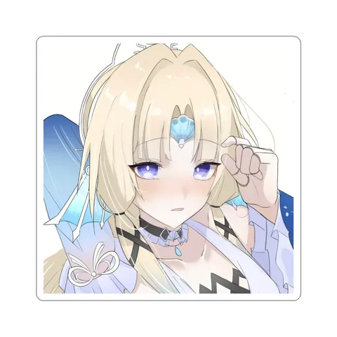 Pearl Mermaid Crown sticker