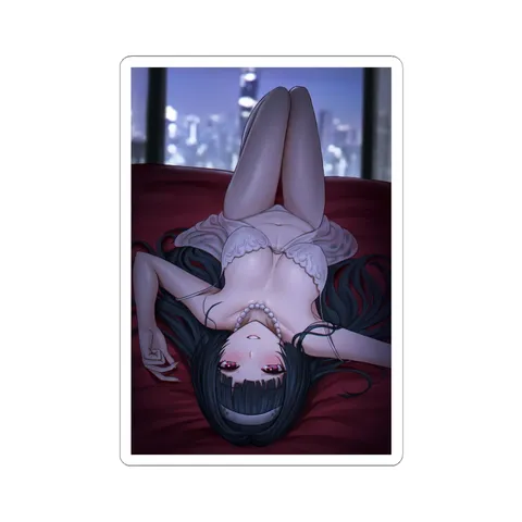 Astra Yao White Lace Babydoll sticker