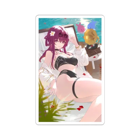 Kafka Beach Chair sticker