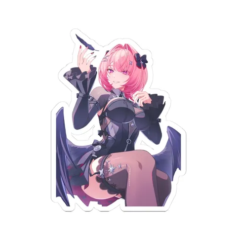 Remielle Dan Dark Feather — Sticker sticker