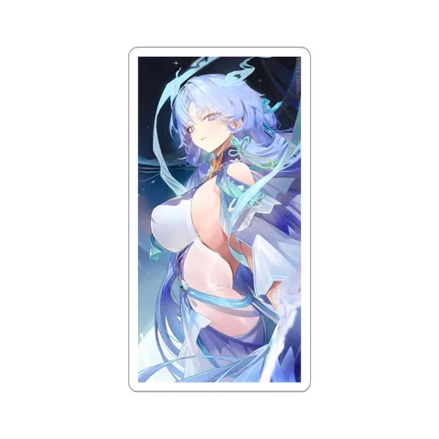Qingxiao White Blue Outfit — Sticker sticker