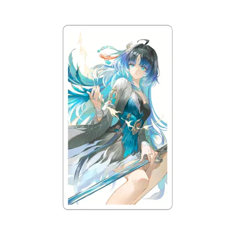 Yangyang Xuanling Holding Sword — Sticker sticker