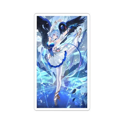 Odette Black Swan Motif — Sticker sticker