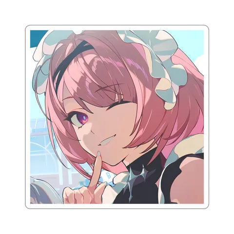 Remielle Dan Maid Outfit — Sticker sticker
