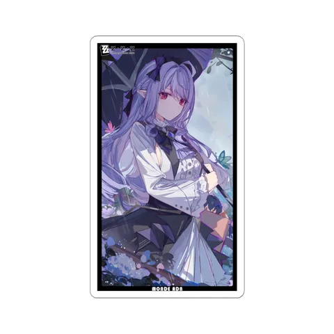 Vivian Banshee Parasol In Rain sticker