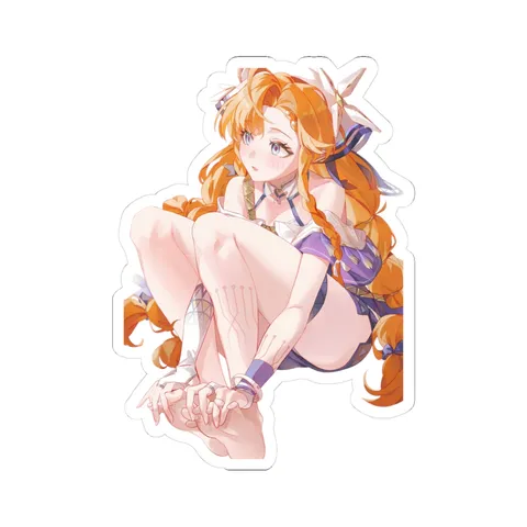 Sigrika Braided Hair — Sticker sticker