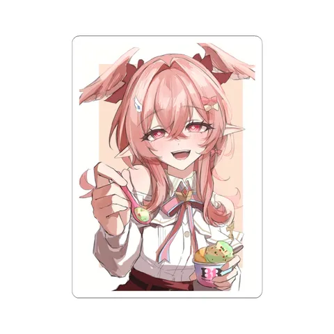 Linnea Ice Cream Cup sticker
