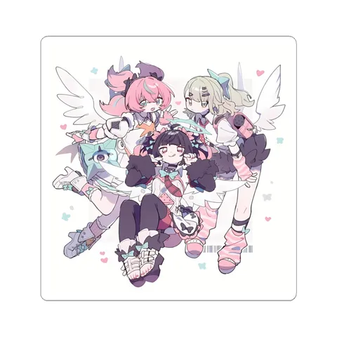 Aria Sunna Nangong Yu Angel Wings sticker