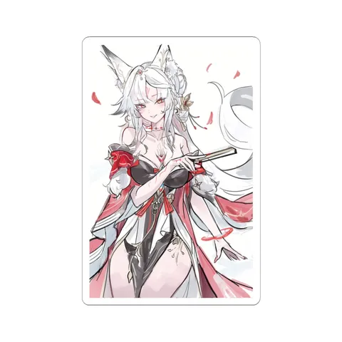Hsin Folding Fan — Sticker sticker