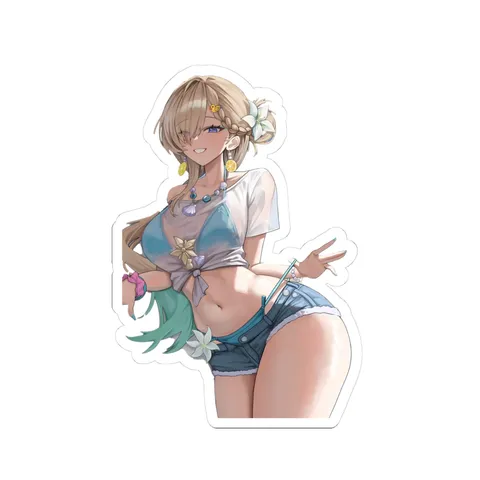Lynae Summer Beach Outfit sticker