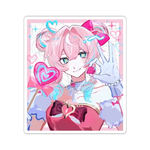 Hyacine Heart Shaped Lollipop sticker