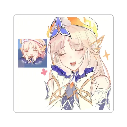 Nicole Reeyn White Gold Hat sticker