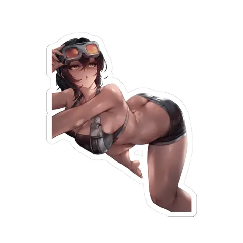 Grace Howard Mechanic Attire sticker