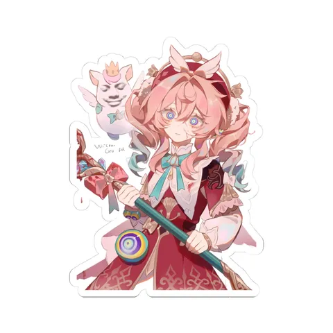 Hyacine Spiral Eyes sticker