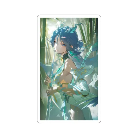 Qingxiao Light Green Outfit — Sticker sticker