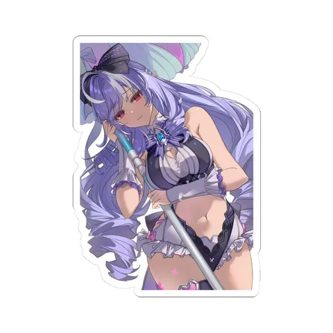 Vivian Holding Parasol — Sticker sticker