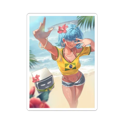 Iris Brazilian Theme — Sticker sticker