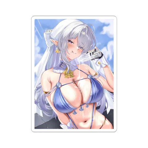 Velina Airgid Blue Bikini sticker