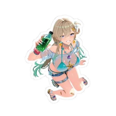Lynae Blue Swimsuit — Sticker sticker
