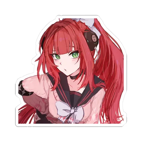 Ukinami Yuzuha Ponytail — Sticker sticker