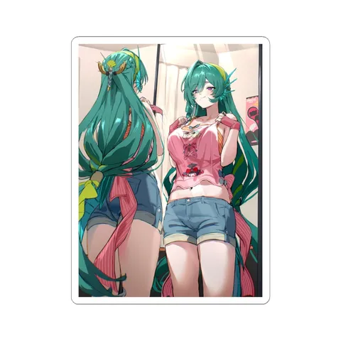 Cecilia Casual Idol Outfit — Sticker sticker