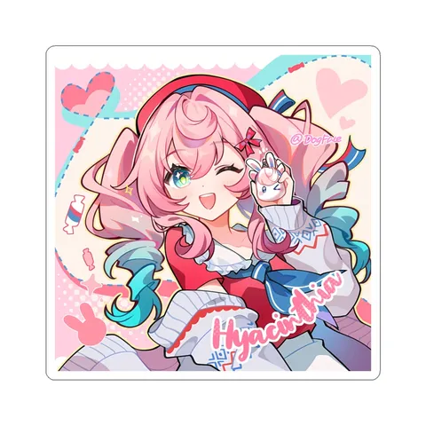 Hyacine White Rabbit Candy — Sticker sticker