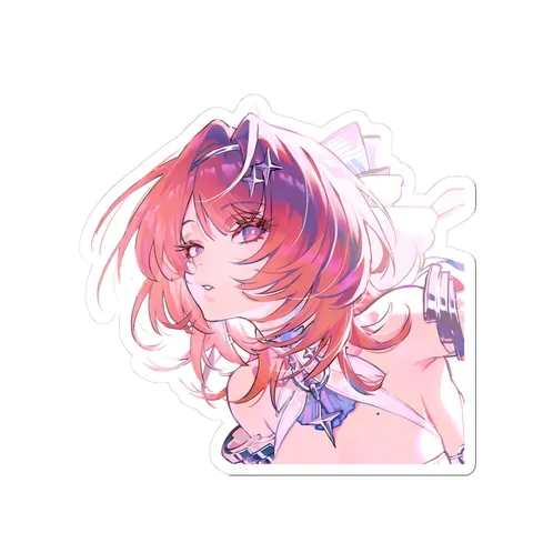 Remielle Star Hair Clips — Sticker sticker