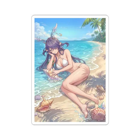 Lauma White Bikini — Sticker sticker
