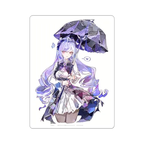 Vivian Banshee Ruffled Dress — Sticker sticker
