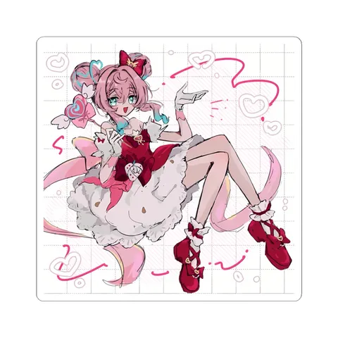 Hyacine Magical Girl Outfit — Sticker sticker