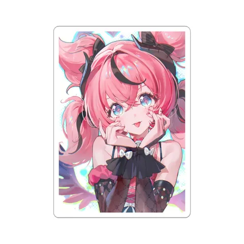 Aria Pink Twin Tails — Sticker sticker