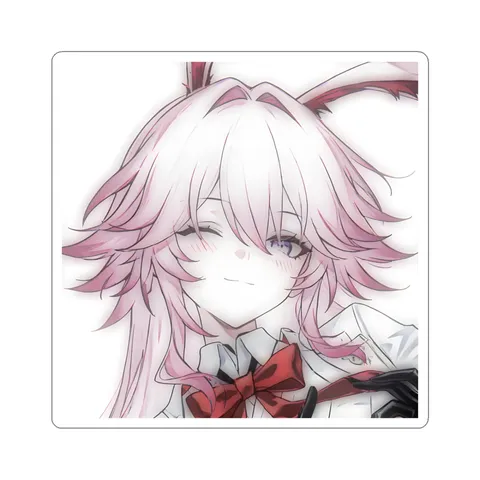 Evanescia White Lab Coat — Sticker sticker