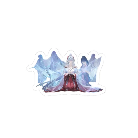 Hiyuki Traditional Kimono — Sticker sticker