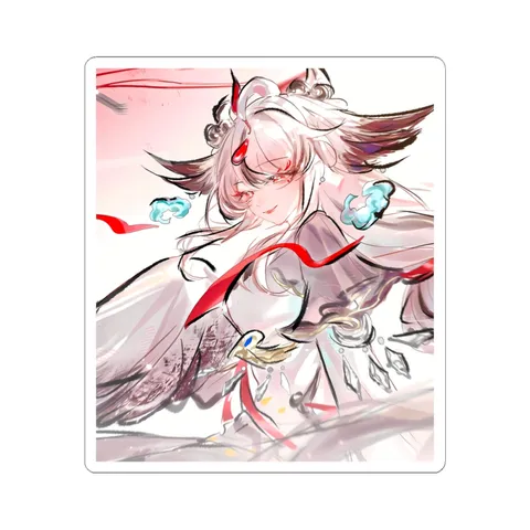 Ye Shunguang Flowing Red Ribbon — Sticker sticker