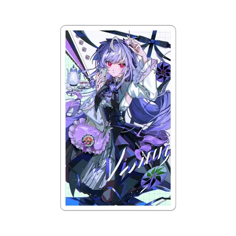 Vivian Holding Card — Sticker sticker