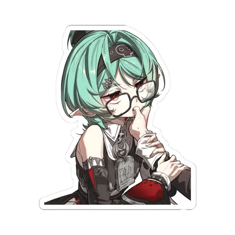 Roxy Ifrita Pryce Square Glasses — Sticker sticker