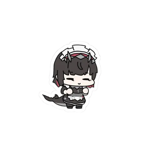 Ellen Joe Chibi Maid Outfit — Sticker sticker