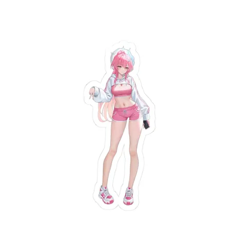 Aemeath Pink Athletic Wear — Sticker sticker