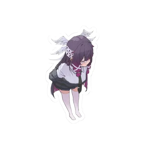 Columbina Chibi School Uniform sticker