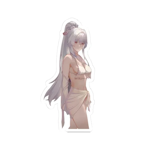 Hiyuki White Swimsuit sticker